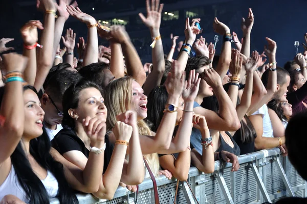 Feestvolk — Stockfoto