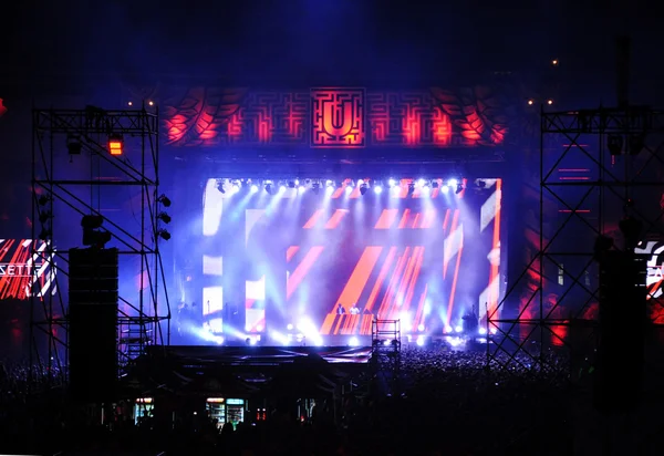 Estadio lleno de multitud — Foto de Stock