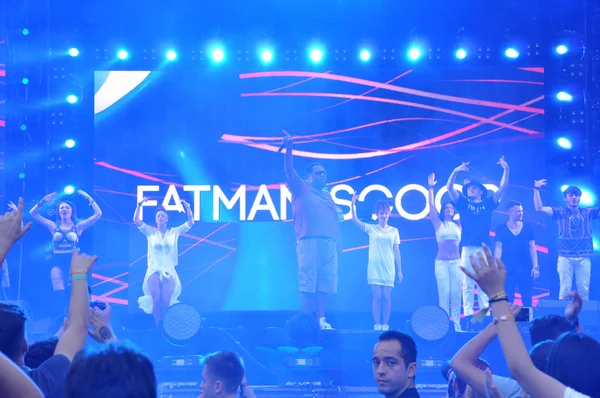 Fatman Scoop live koncert — Stock fotografie