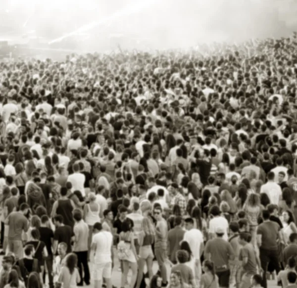 Bulanık insan kalabalığı — Stok fotoğraf