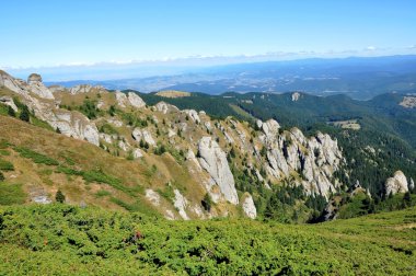 Güzel dağ vista, Karpatlar tortul kayaçlar