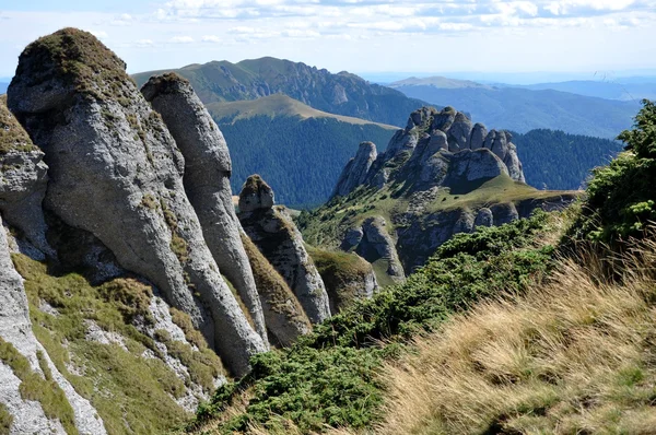 Paysage de montagne dans les carpates — Photo