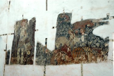 Eski açık havada, duvar