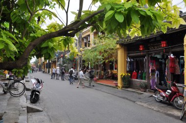 Hoi bir şehir, Vietnam gelen turist
