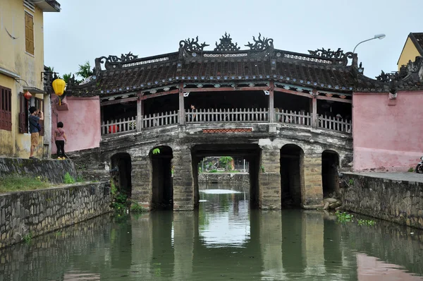 A ponte japonesa em Hoi An, Vietnã — Fotografia de Stock