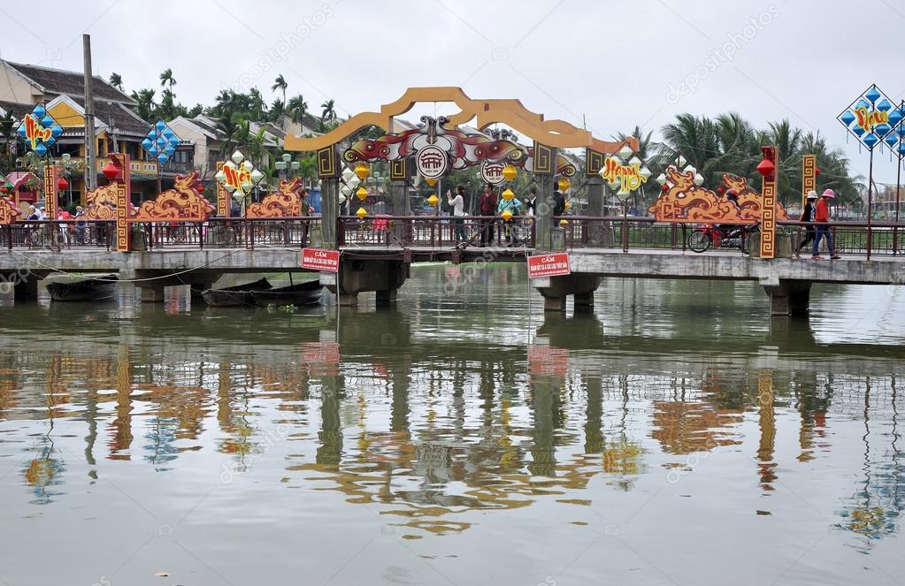 The trading port of Hoi An city, Vietnam