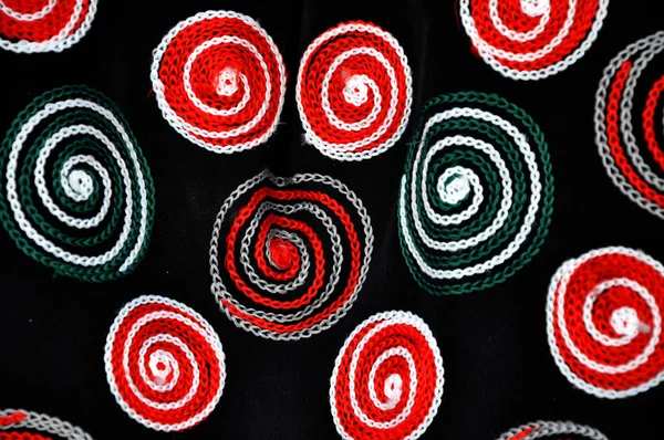 越南丝绸围巾的模式 — 图库照片