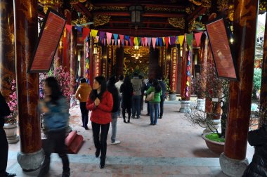 Budist tapınağı iç Hanoi, Vietnam için