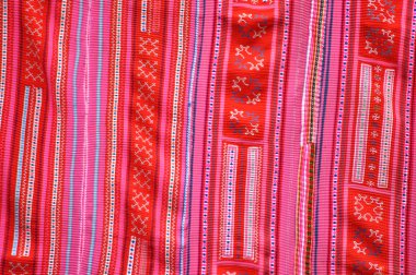 Pembe İpek eşarp deseni