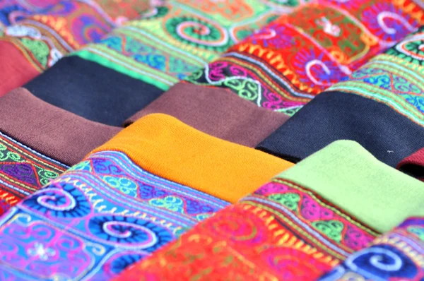 Collection of Vietnamese silk scarfs