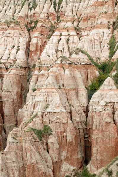 Reserva geológica. O desfiladeiro de Rapa Rosie, Roménia — Fotografia de Stock