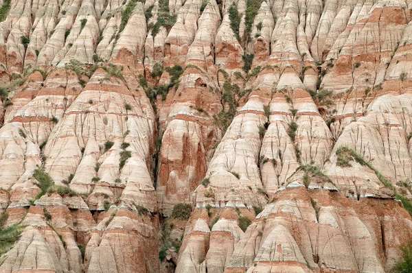 Geologische reserve. Het ravijn van Rapa Rosie, Roemenië — Stockfoto