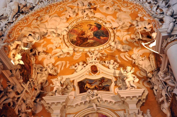 De franciscaner kerk van Salzburg, Oostenrijk — Stockfoto