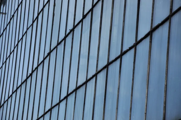 Business Building Fenster Hintergrund — Stockfoto