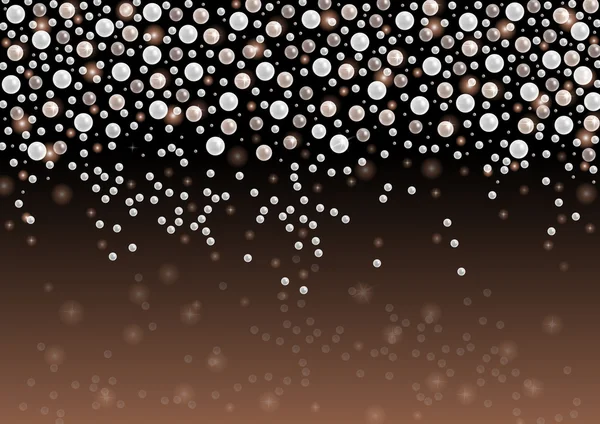 Fond abstrait perles — Image vectorielle