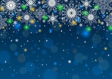 Kar Tanesi Arkaplanı