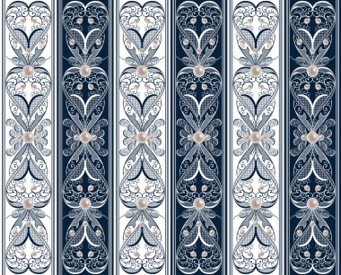 inci ile sorunsuz dekoratif desen