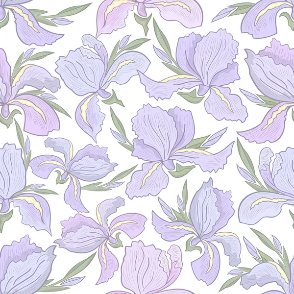 Modèle floral sans couture — Image vectorielle