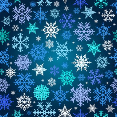 kesintisiz kar tanesi desen 