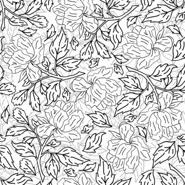 Kusursuz çiçek deseni