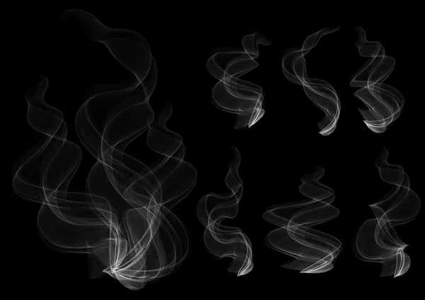 Nuvole di fumo — Vettoriale Stock