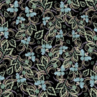 Kusursuz çiçek deseni 