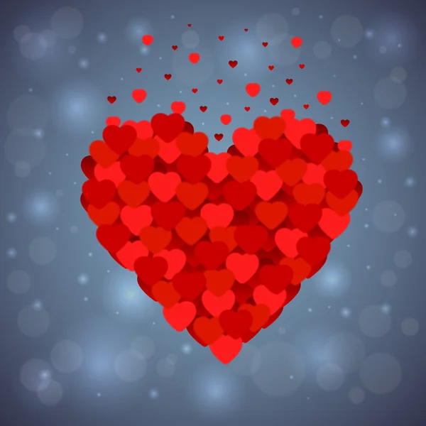 Valentines serca — Wektor stockowy