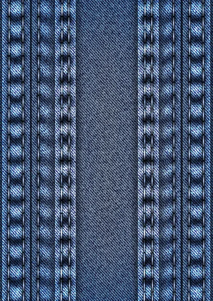 Achtergrond van de denim — Stockvector