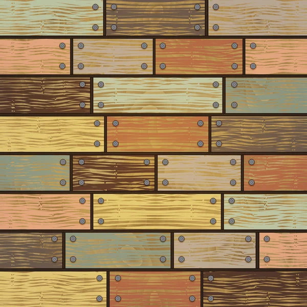 Wooden background — Stock Vector
