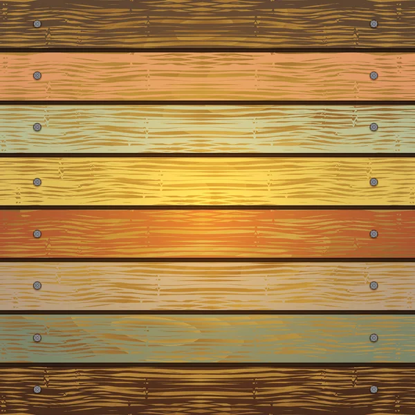 Wooden background — Stock Vector