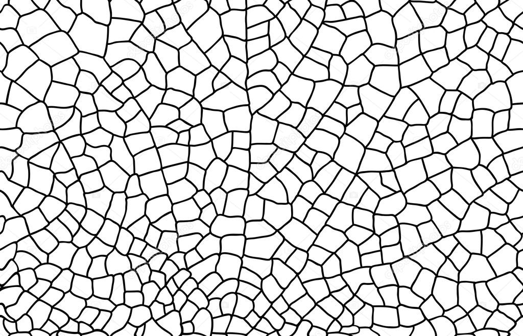 Seamless reticular pattern