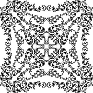 Dikişsiz dekoratif desen