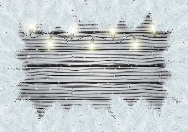 Décoration de fond de Noël — Image vectorielle