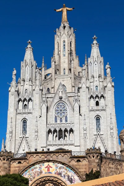 The Tibidabo Basilica — Stock Photo, Image