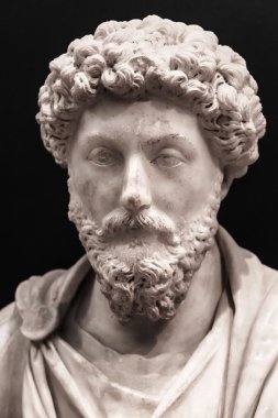 İmparator marcus Aurelius'un büstü