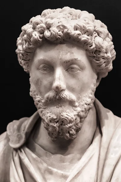Бюст императора Марка Аврелия — стоковое фото