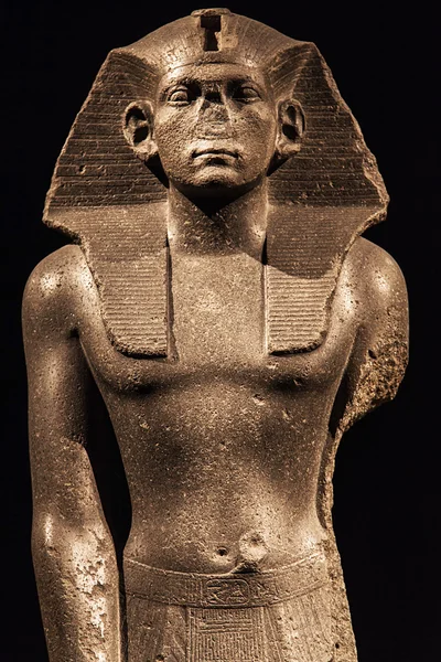 Estatua de oración del rey Amenemhet III — Foto de Stock