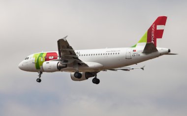 Portekiz Airbus A319 dokunun