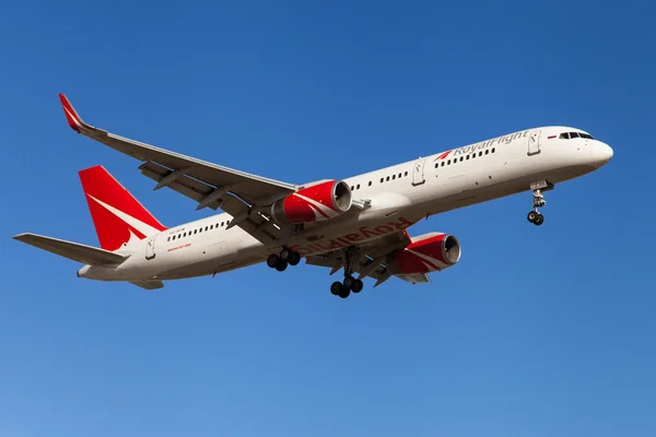 Royaler Flug mit 757 — Stockfoto