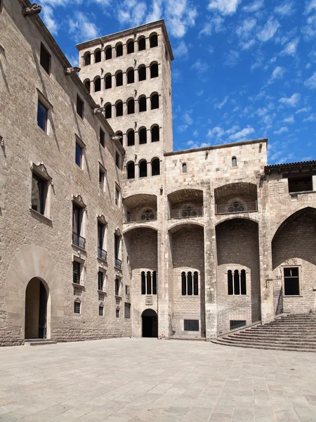 Grand Royal Palace in Barcelona — Stock Photo, Image