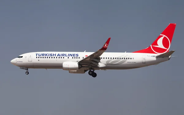 Turkish Airlines Boeing 737 — Foto de Stock