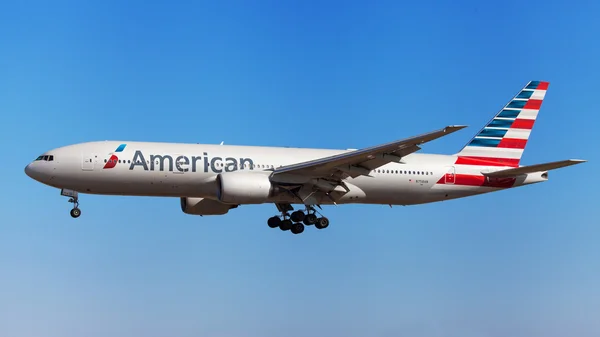 American Airlines Boeing 777-200ER — Zdjęcie stockowe