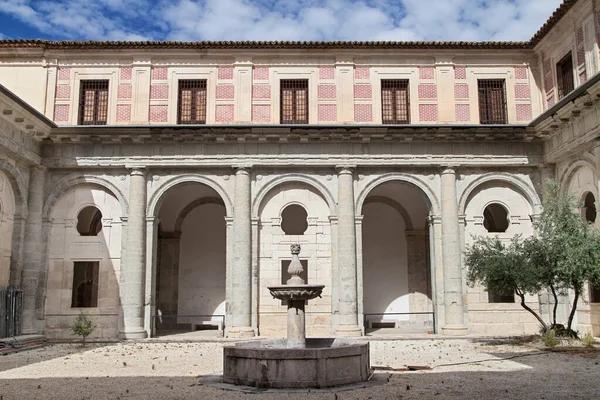 Cloister Cathedral Santa Maria Mayor Cuenca Spain — Stock Photo, Image