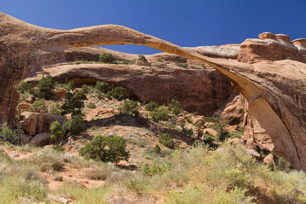 Arco Paisaje Parque Nacional Arches Utah —  Fotos de Stock