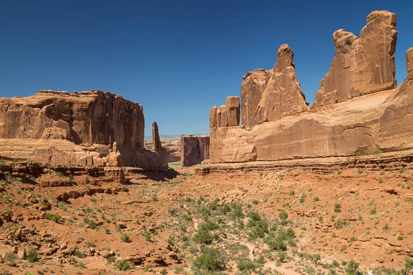 Park Avenue Národním Parku Arches Utah Usa — Stock fotografie