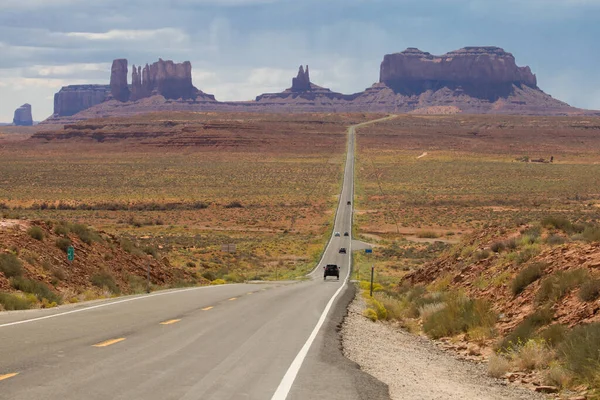 Monument Valley Desde Forrest Gump Point Utah Estados Unidos —  Fotos de Stock