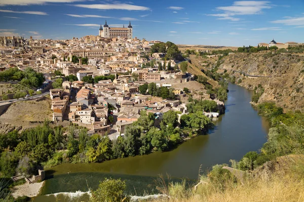 Staré Město Toledo Tagus Meander Španělsko — Stock fotografie