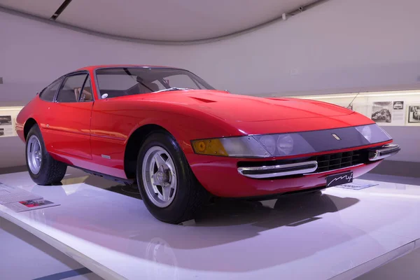 Модена Италия Августа 2021 Года Показ Ferrari 365 Музее Энцо — стоковое фото