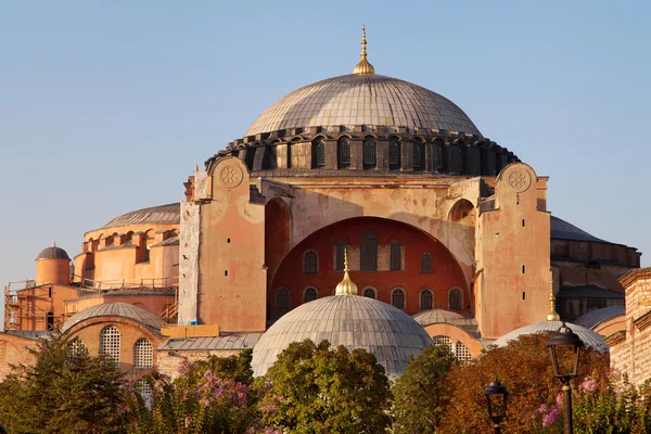 Hagia sophia alkonyatkor — Stock Fotó