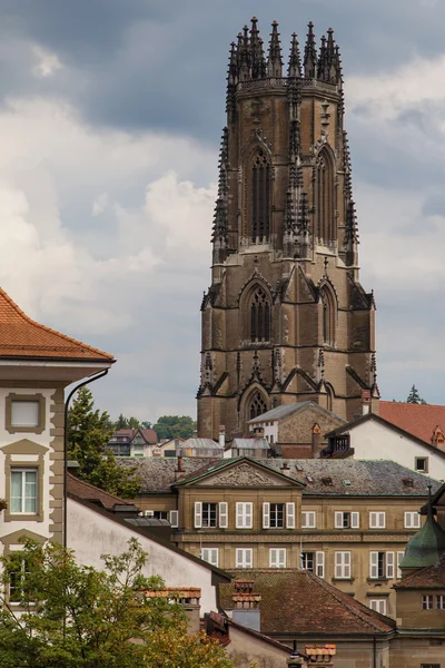 Fribourg Cathedral — Stock Photo, Image